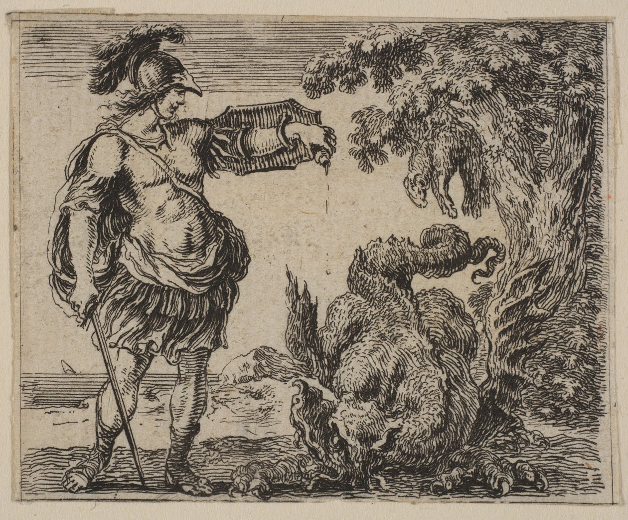 Jason, z Game of Mythology Game of Mythology, 1644. autorstwa Stefano della Bella