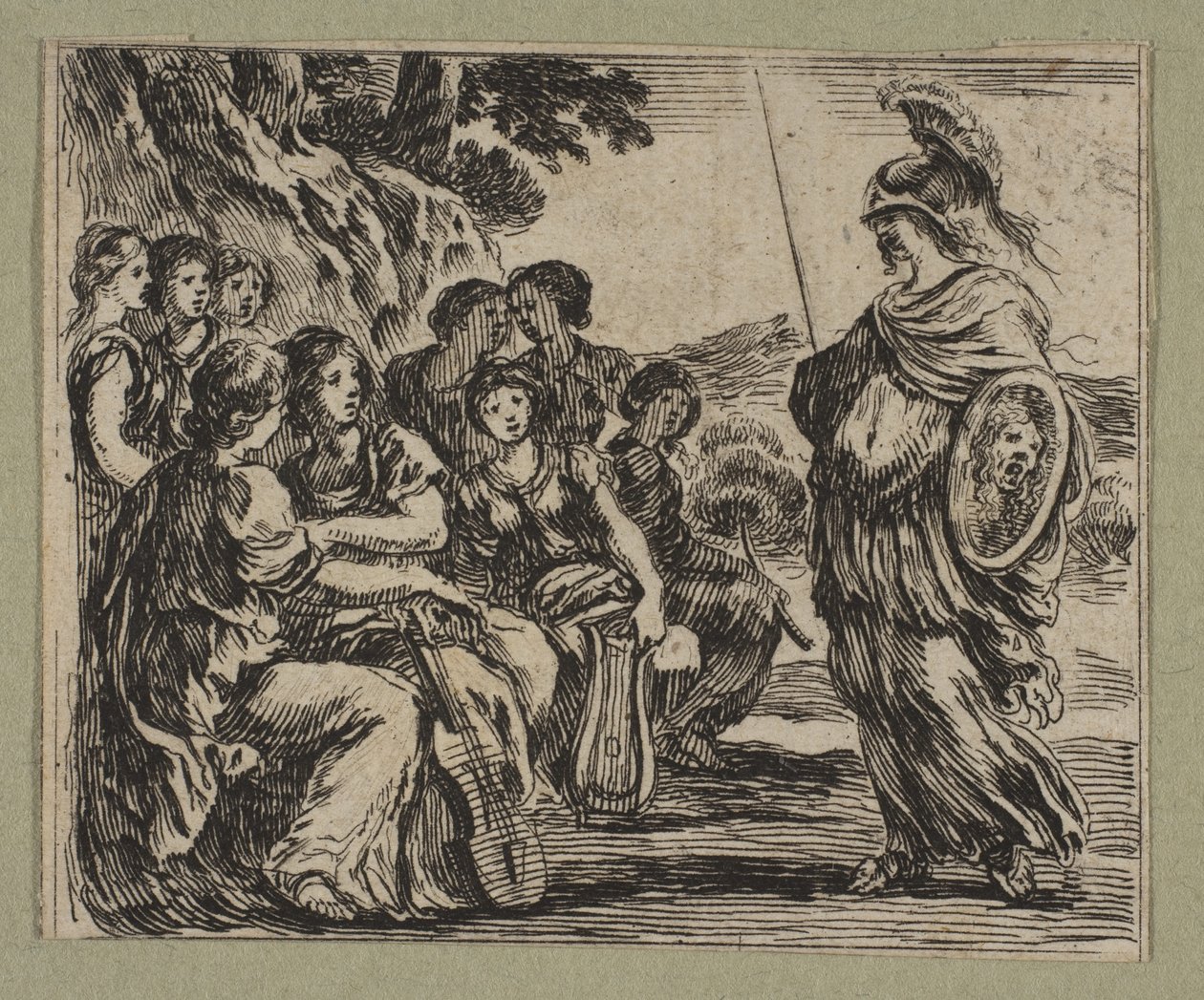 Dziewięć Muz, 1644. autorstwa Stefano della Bella