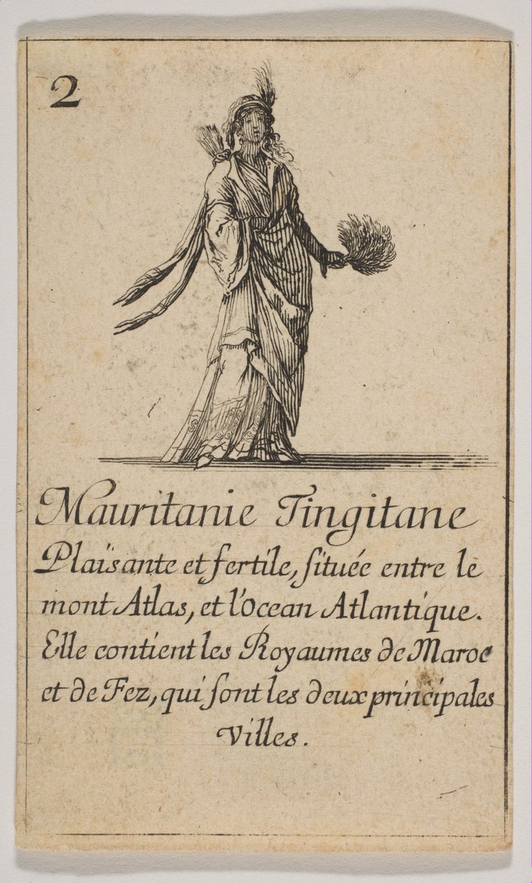 Mauretania, 1644. autorstwa Stefano della Bella