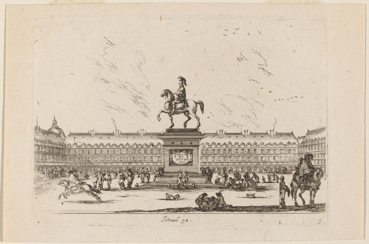 Place Royale autorstwa Stefano della Bella