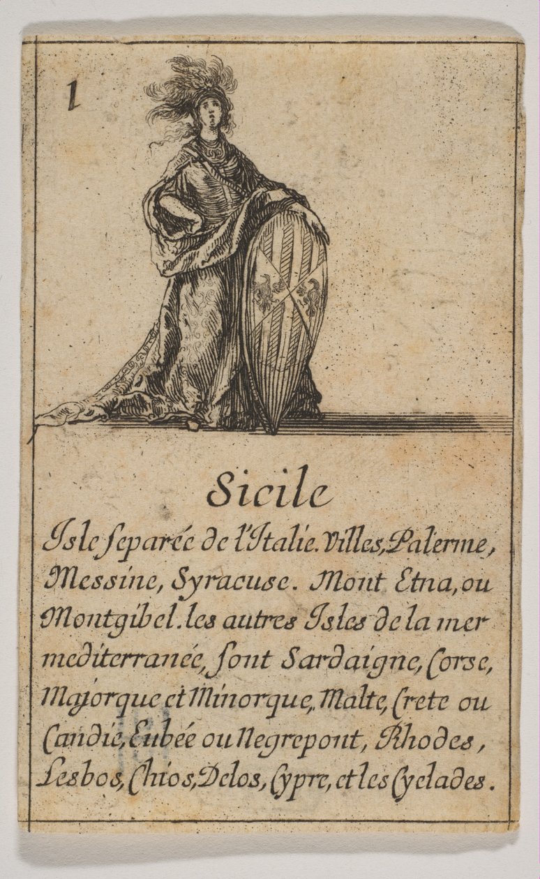 Sycylia, 1644. autorstwa Stefano della Bella
