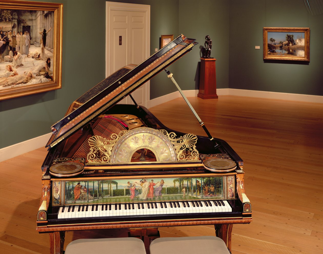 Fortepian model D, nr 54538, 1884 autorstwa Steinway and Sons
