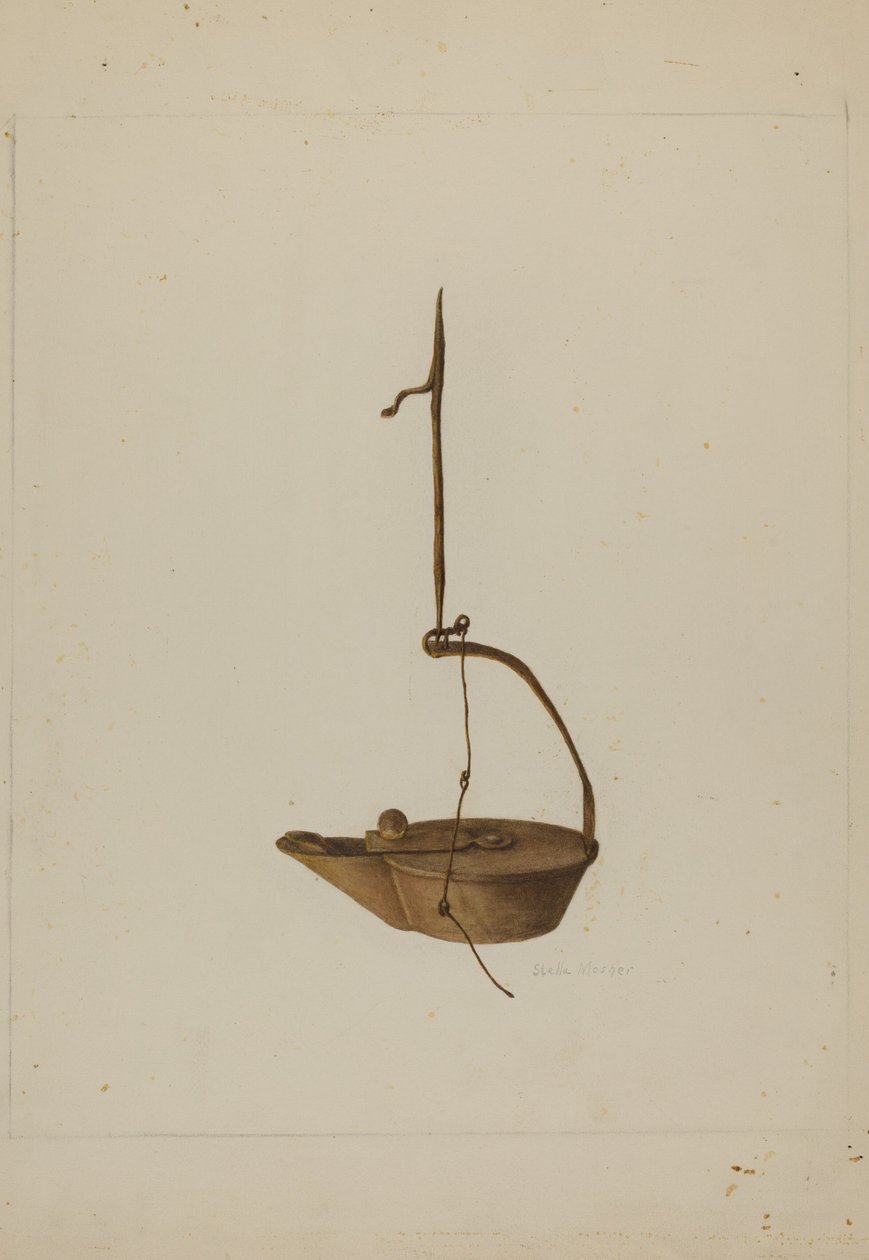 Lampa Betty, ok. 1900 r. 1941. autorstwa Stella Mosher