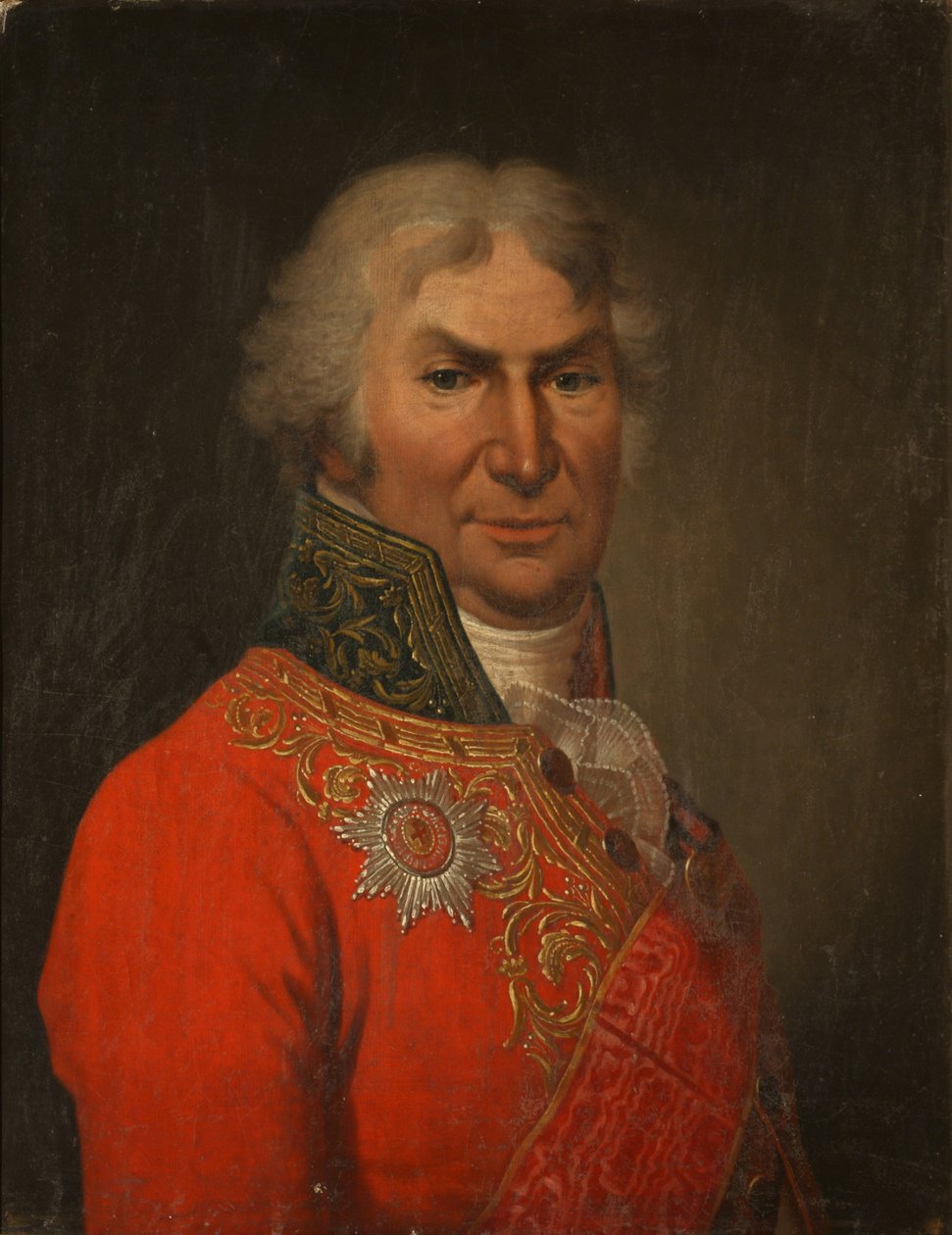 Portret hrabiego poety Dymitra Chwostowa 1810-1889, ok. 1808 autorstwa Stepan Semenovich Shchukin