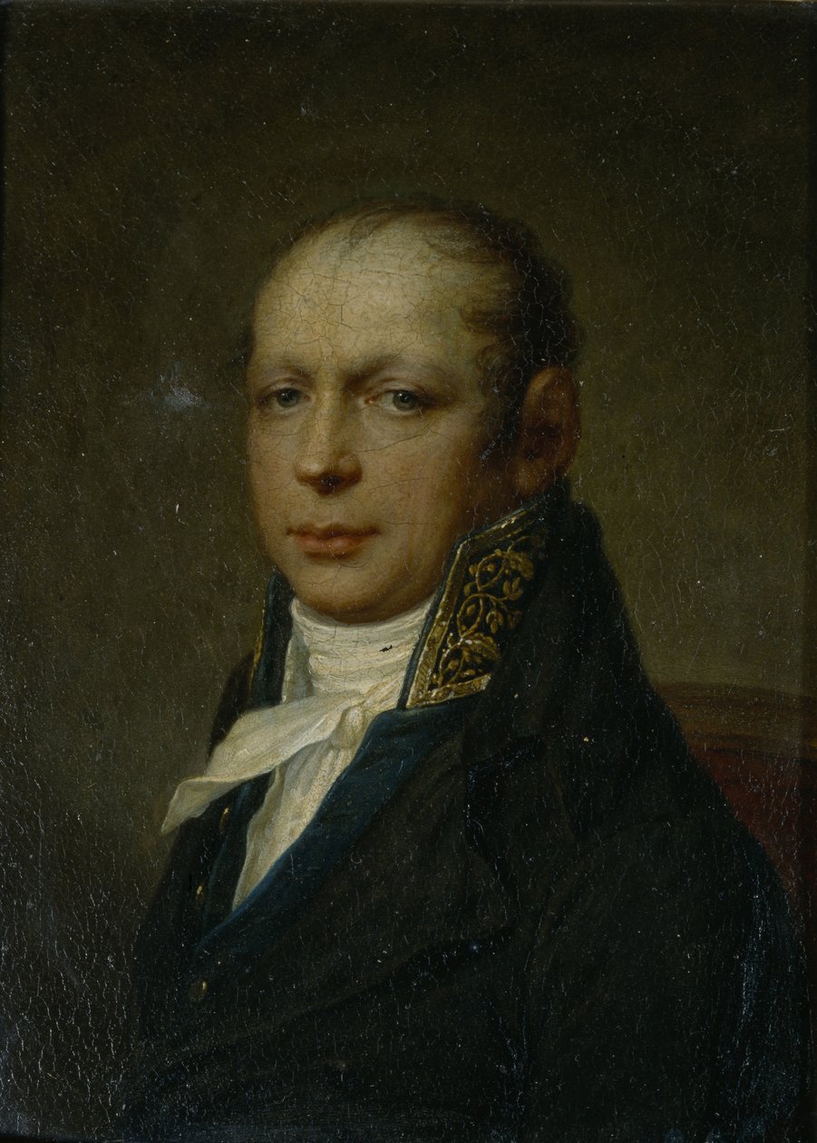 Portret architekta Andrejana Adriana D. Zacharowa 1761-1811, ok. 1804 autorstwa Stepan Semenovich Shchukin