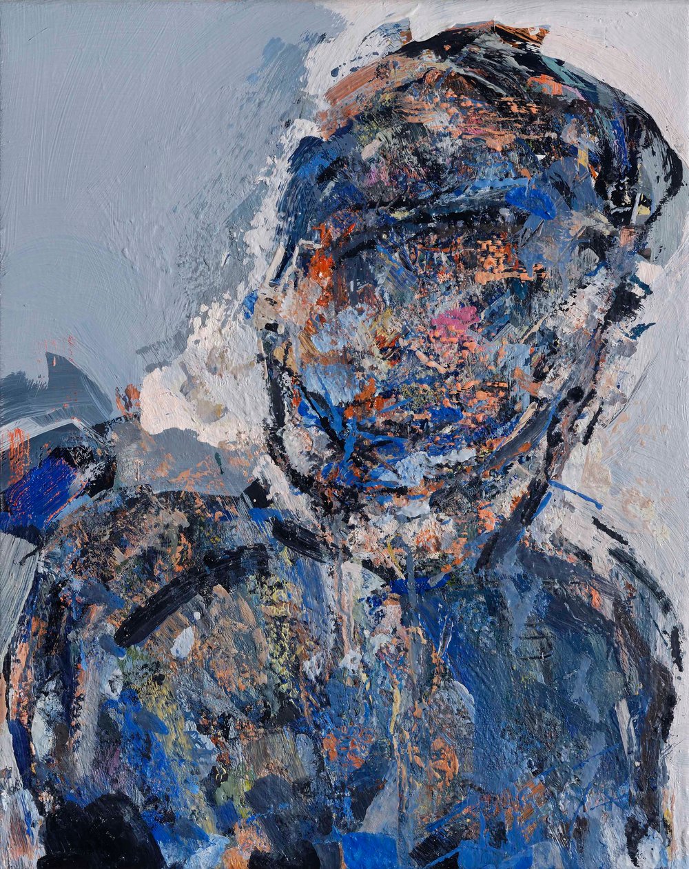 Leo Genn w szlafroku, 2006 autorstwa Stephen Finer