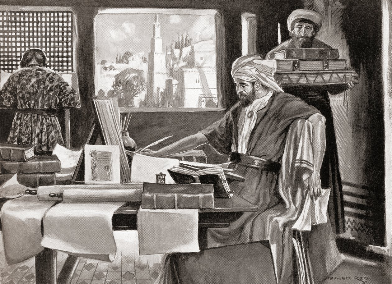 Isaac ben Judah Abravanel, z Historii Narodów Hutchinsona, wyd. 1915 autorstwa Stephen (after) Reid