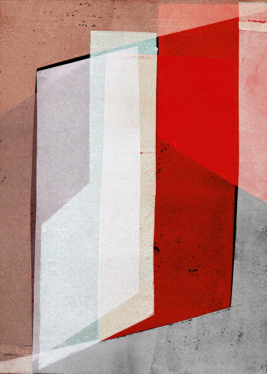 Oblique Left III, 2020, cyfrowy autorstwa Stephen Dow