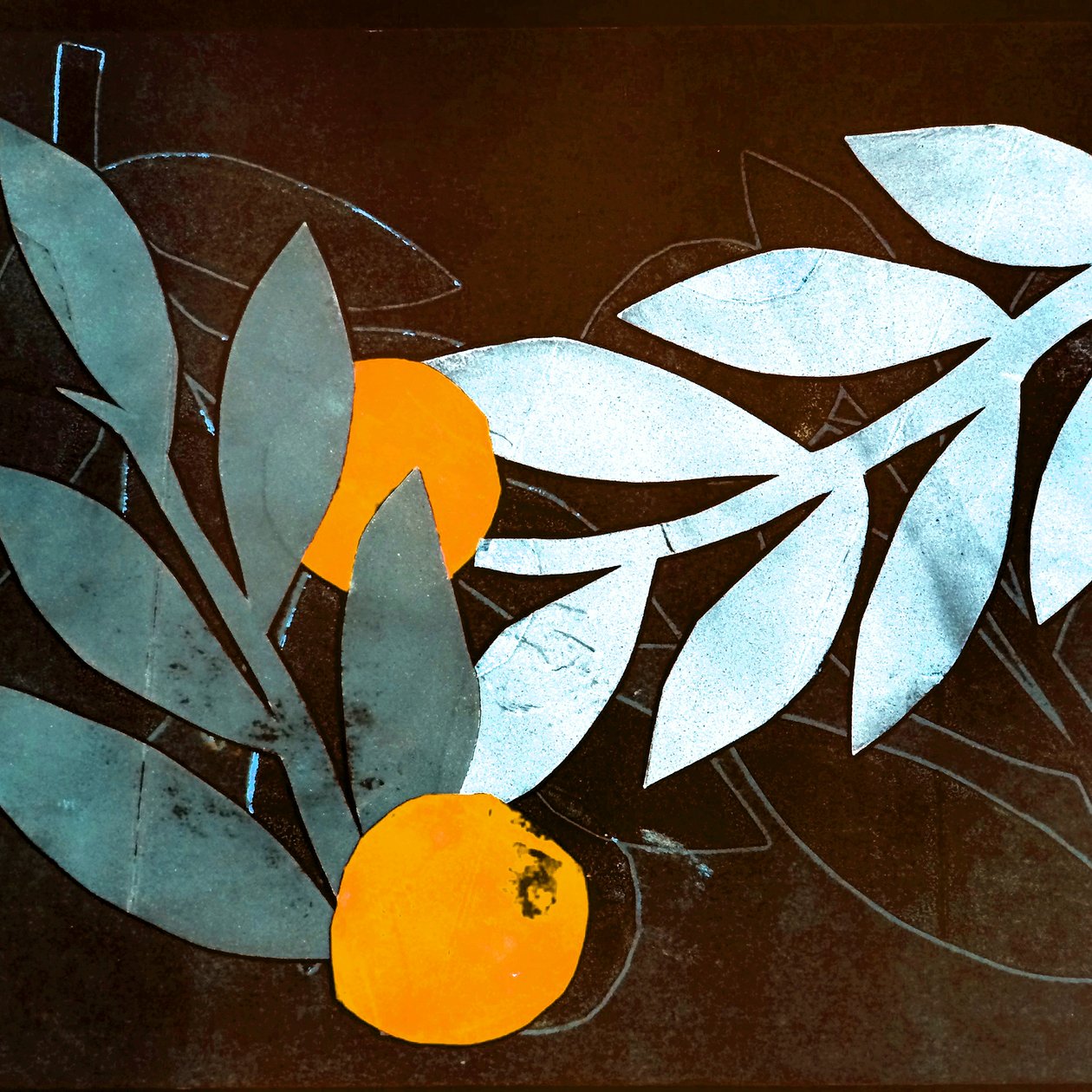 Persimmon, 2018 (digital) autorstwa Stephen Dow