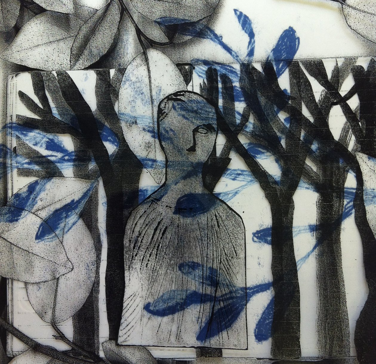 Therese I, 2014 (kolaż) autorstwa Stephen Dow