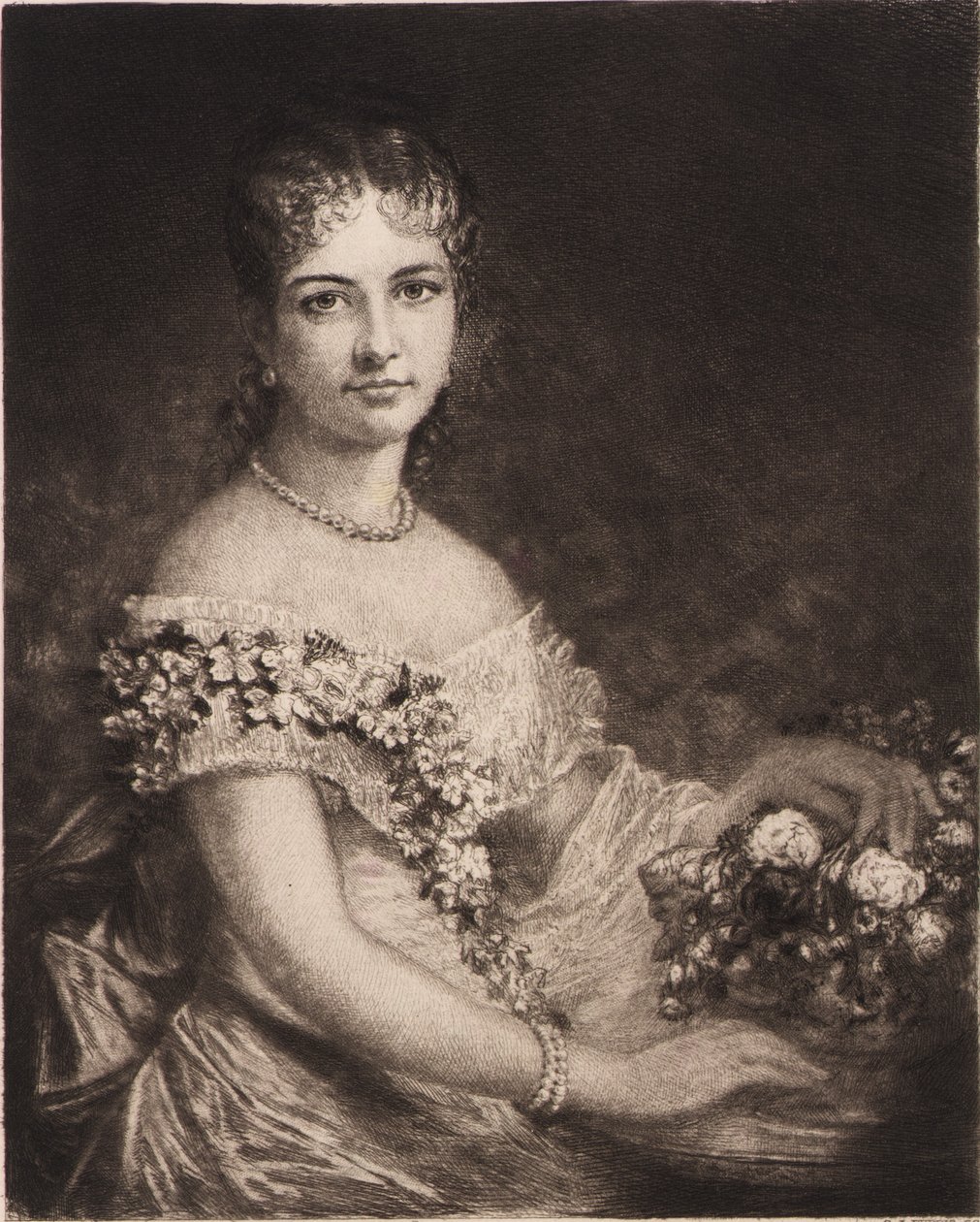 Portret pani J. Coleman Drayton autorstwa Stephen James Ferris