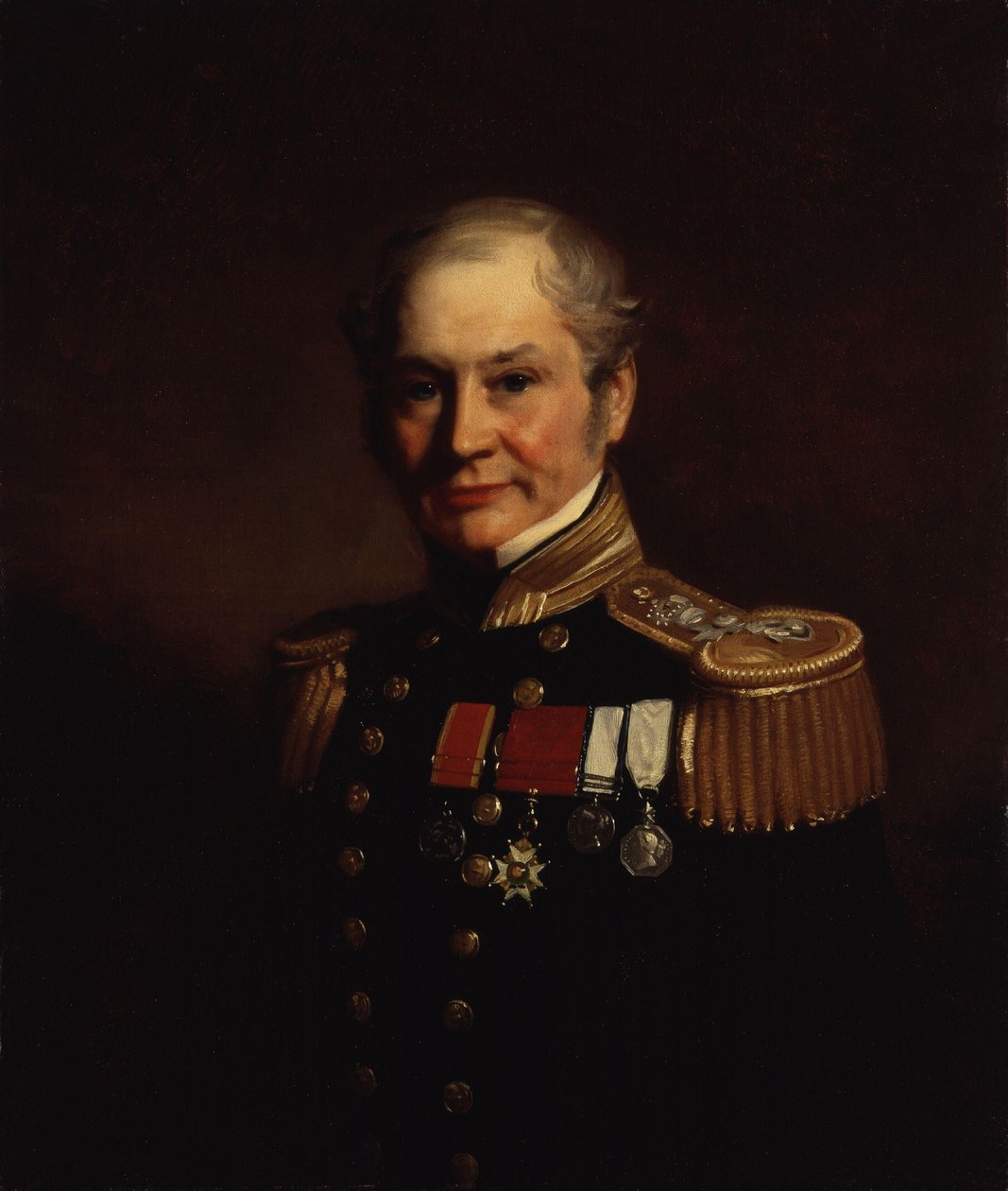 Sir Edward Belcher autorstwa Stephen Pearce