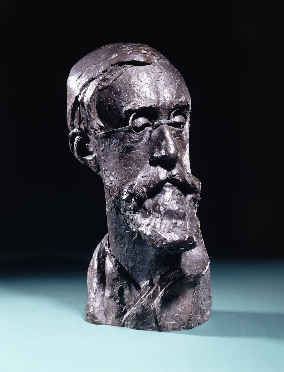 Portret Lytton Strachey autorstwa Stephen Tomlin