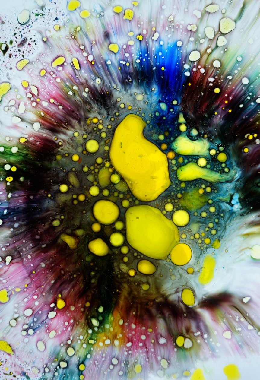 Tie Dye Splatter, 2024 autorstwa Steve Pavlovsky