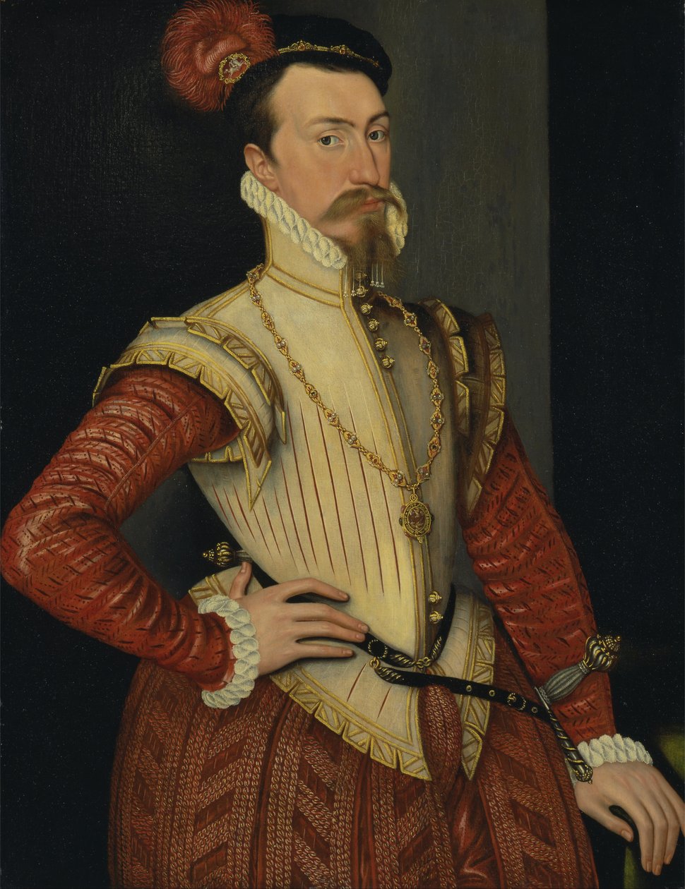 Robert Dudley, 1. hrabia Leicester autorstwa Steven van der Meulen