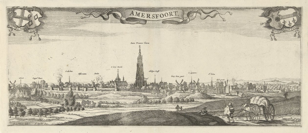 Widok Amersfoort Amersfoort (tytuł na obiekcie) autorstwa Steven van Lamsweerde