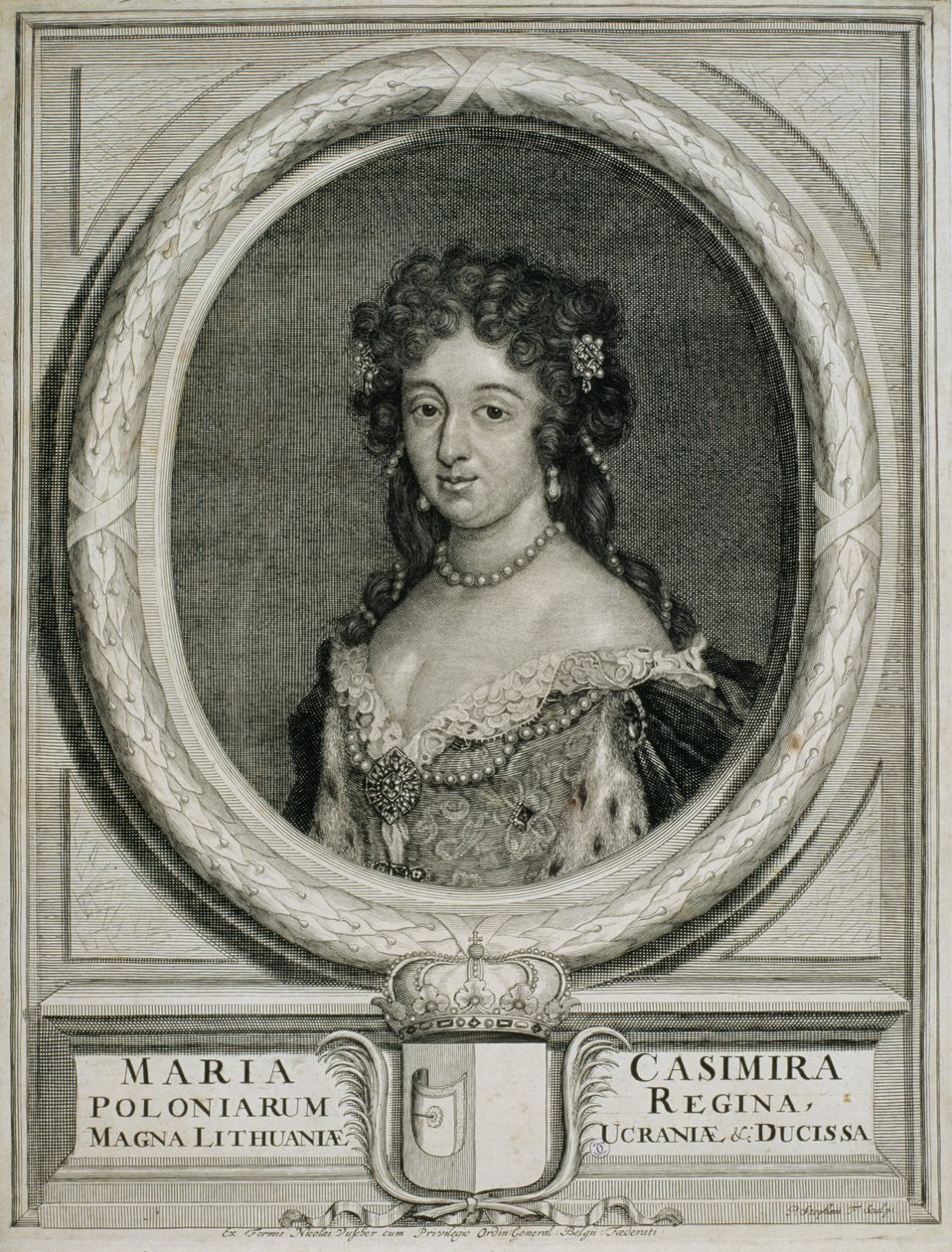 Maria Kazimiera Sobieska (1641-1716) 1674 autorstwa Pieter Stevens or Stephani