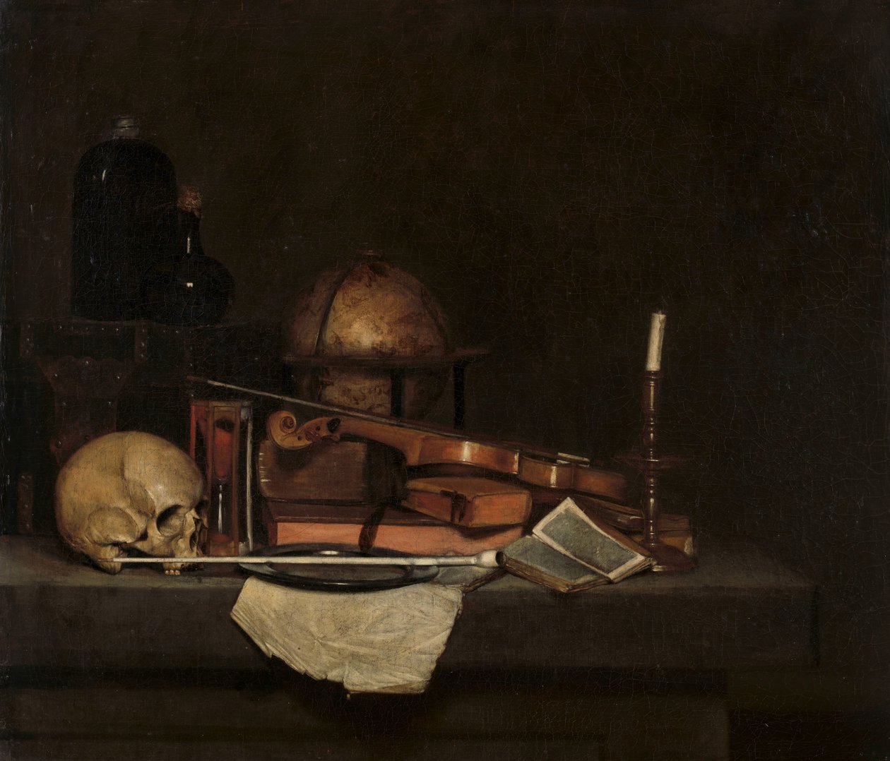 Martwa natura Vanitas autorstwa Stevers