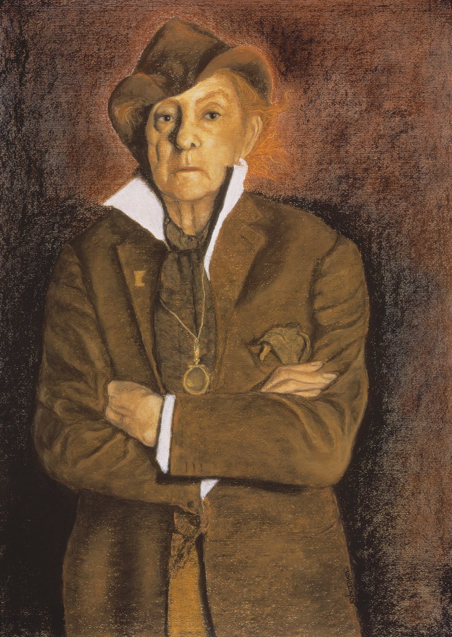 Quentin Crisp, 1998-99 autorstwa Stevie Taylor