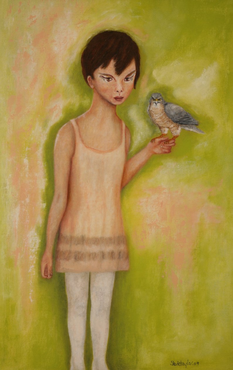 Zaufana dziewczyna z wróblem, 2010 autorstwa Stevie Taylor