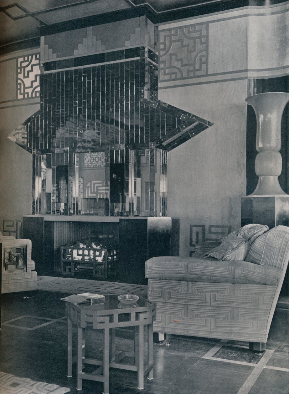 Salon Cathay na pokładzie Cesarzowej Wielkiej Brytanii, 1931 autorstwa Stewart Bale Limited