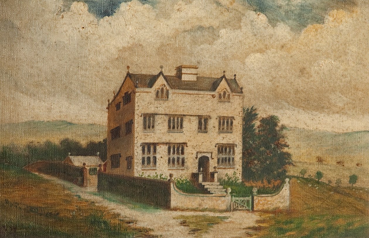 Extwistle Hall autorstwa Stocks Austerberry
