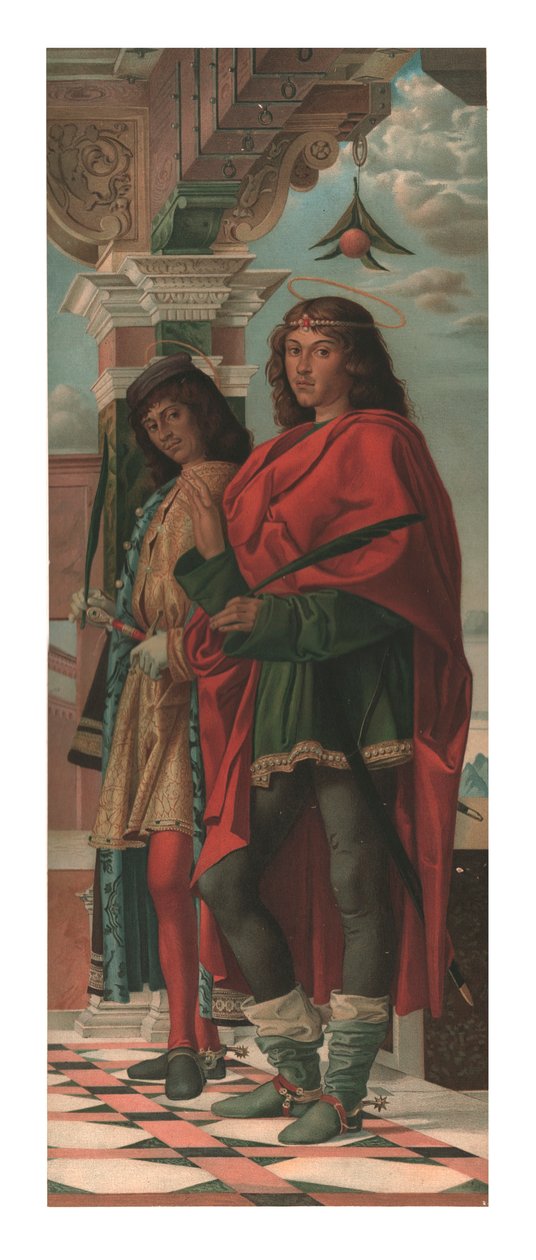 Św. Nazar ze Św. Celsusem, 1874 r. autorstwa Storch and Kramer