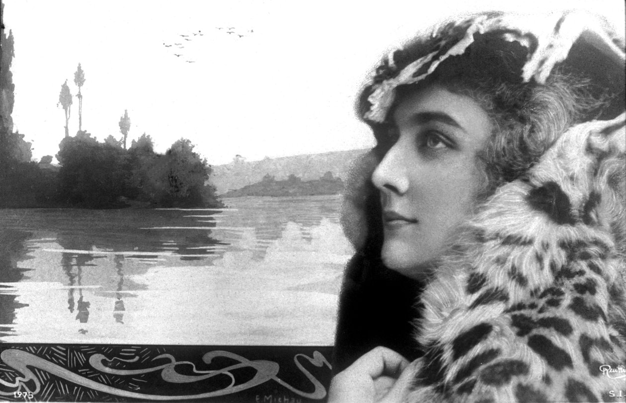 Alice Dufrene, ok. 1900 r. (zdjęcie) autorstwa Studio Reutlinger