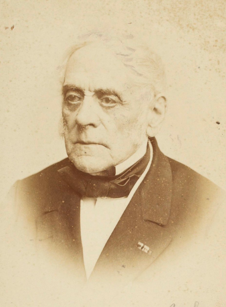 Daniel François Esprit Auber - Portret kompozytora Daniela-Francois-Esprit Aubera (1782-1871), autorstwa studia fotograficznego Reutlinger, Paryż. Zdjęcie albuminy. Prywatna kolekcja autorstwa Studio Reutlinger