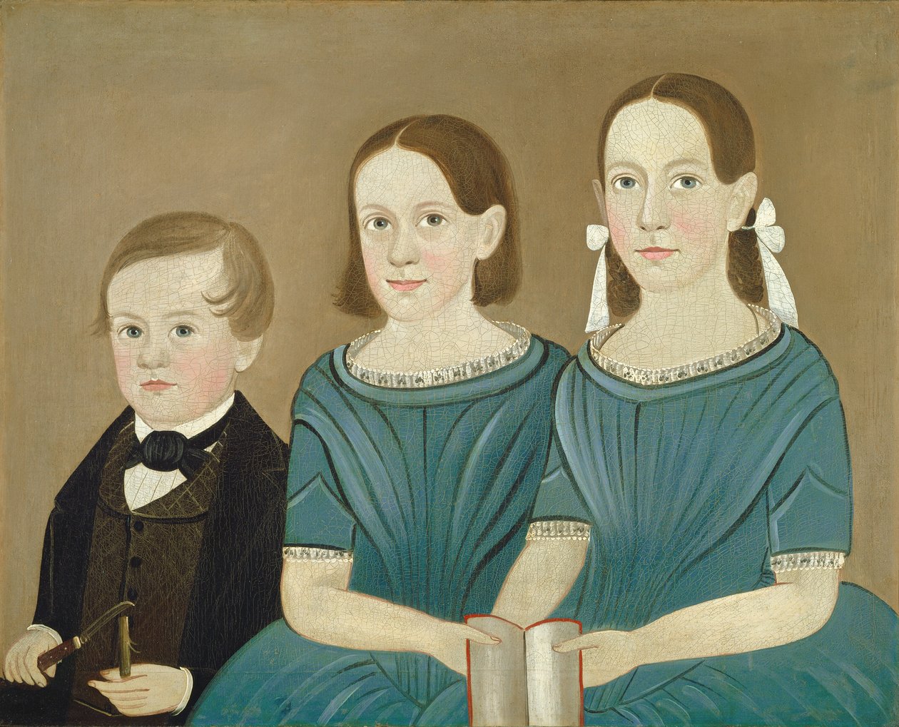 Młodsze pokolenie, c. 1850. autorstwa Sturtevant J. Hamblin