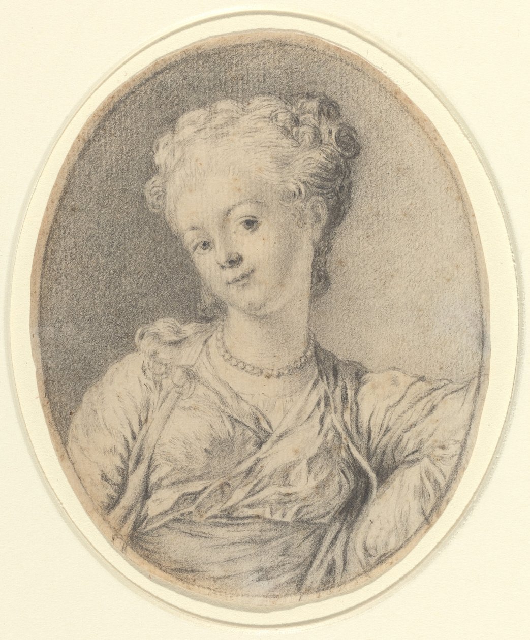Głowa Pani autorstwa Style of Gabriel Jacques de Saint Aubin