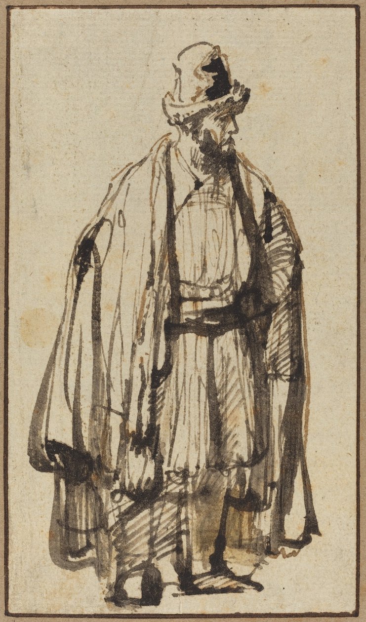 Orientalny autorstwa Style of Rembrandt van Rijn