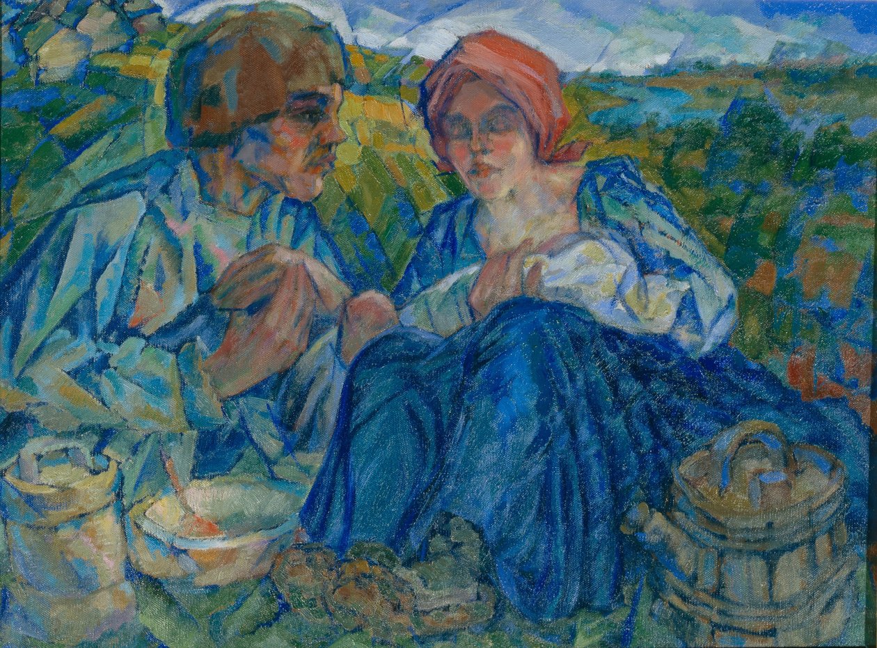 Posiłek, 1920 autorstwa Subbotin