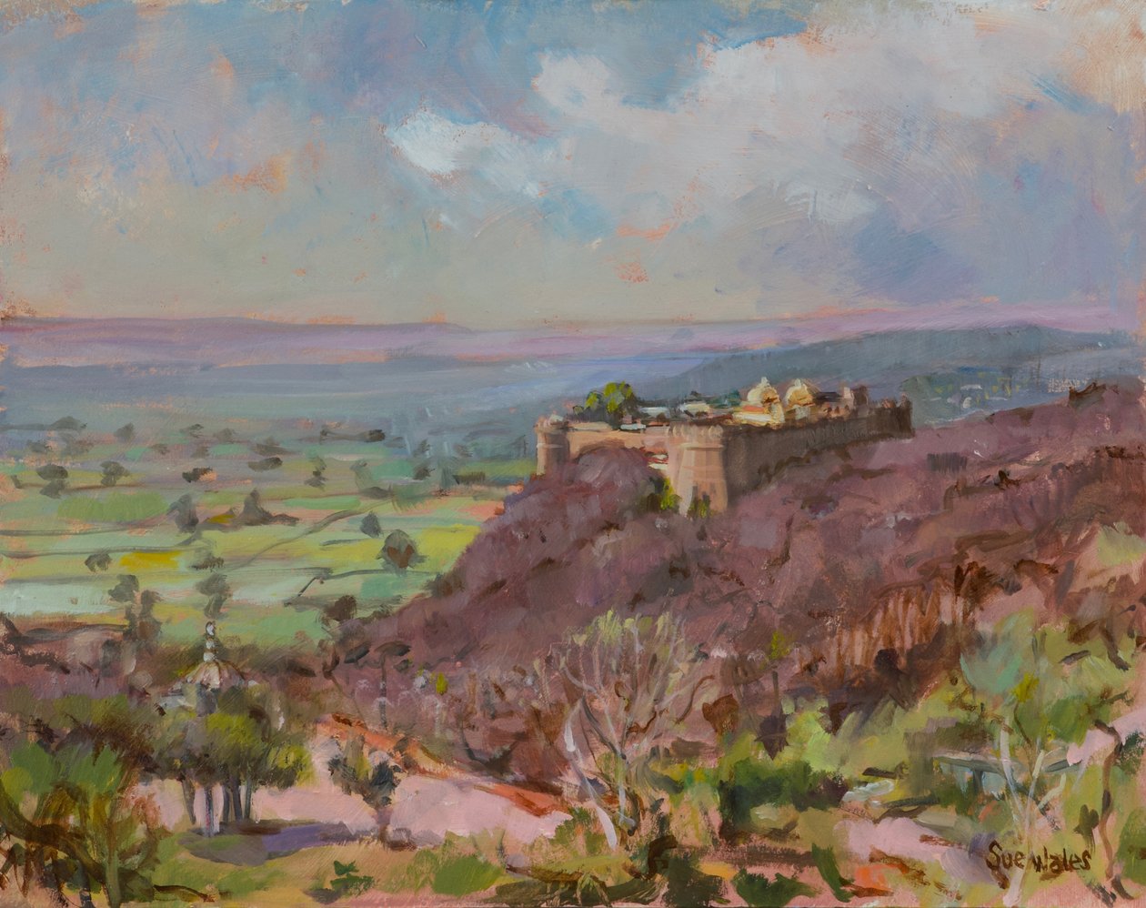 Fort Ramathra, 2019, autorstwa Sue Wales