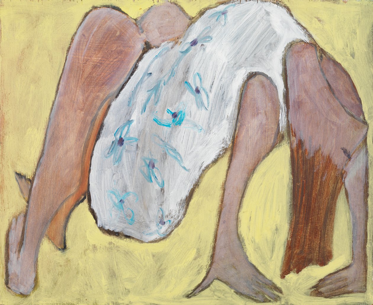 Pochylając się do tyłu, 1995 autorstwa Susan Bower