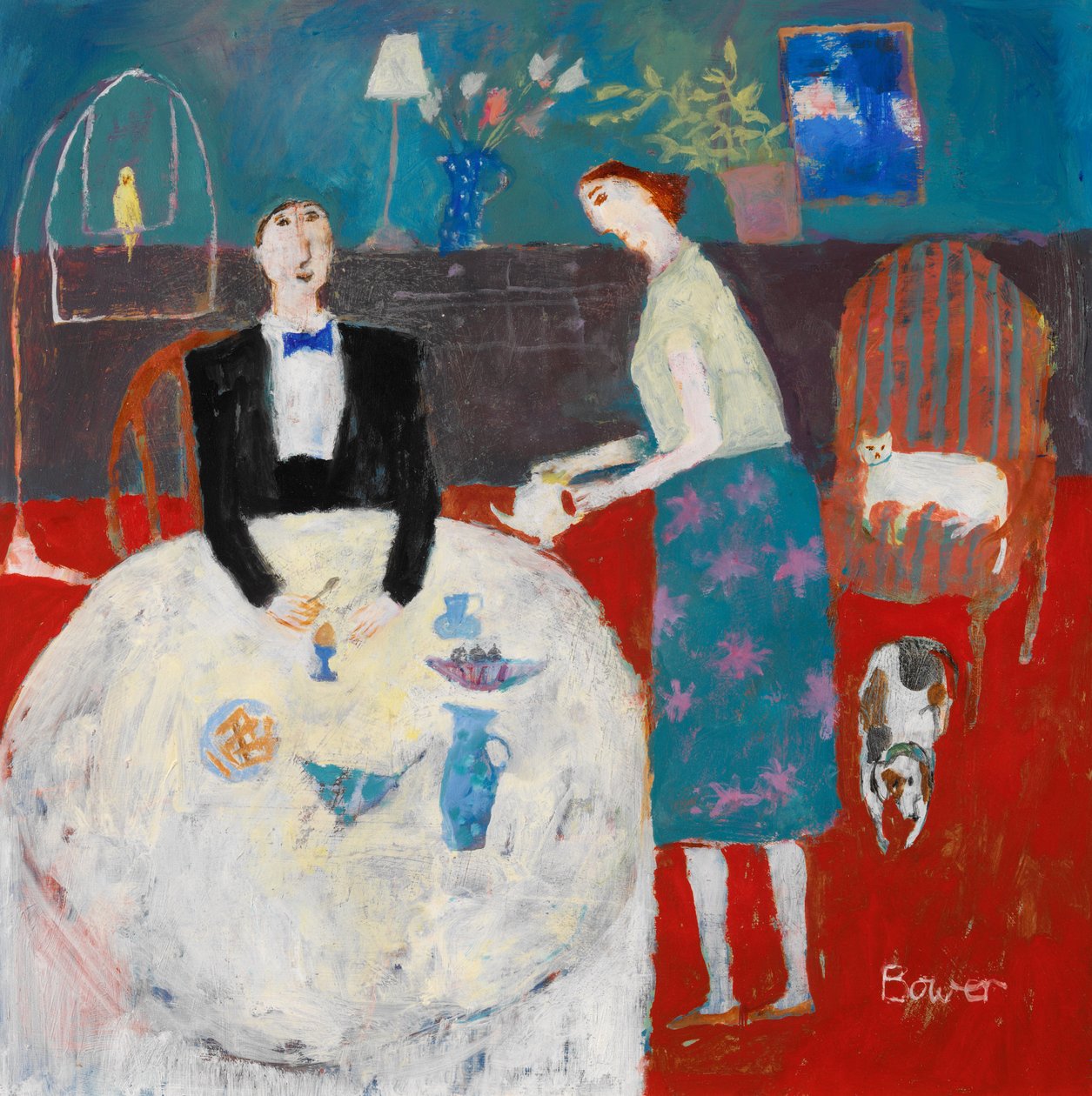 Gotowane Jajko i Żołnierze, 2004 autorstwa Susan Bower