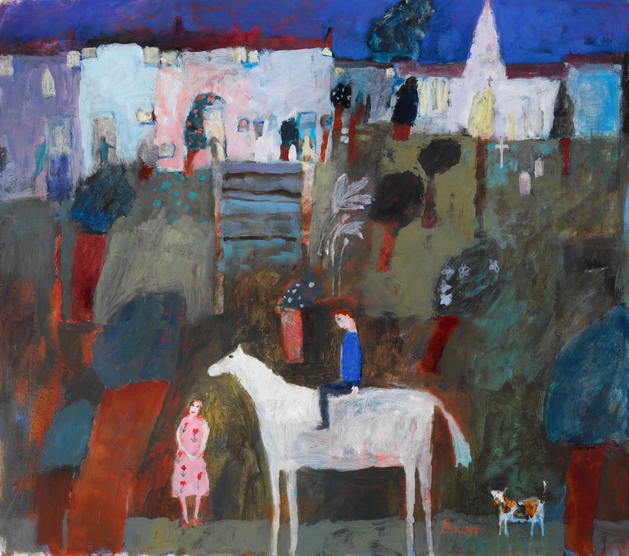 W lśniącej zbroi, 2004 autorstwa Susan Bower