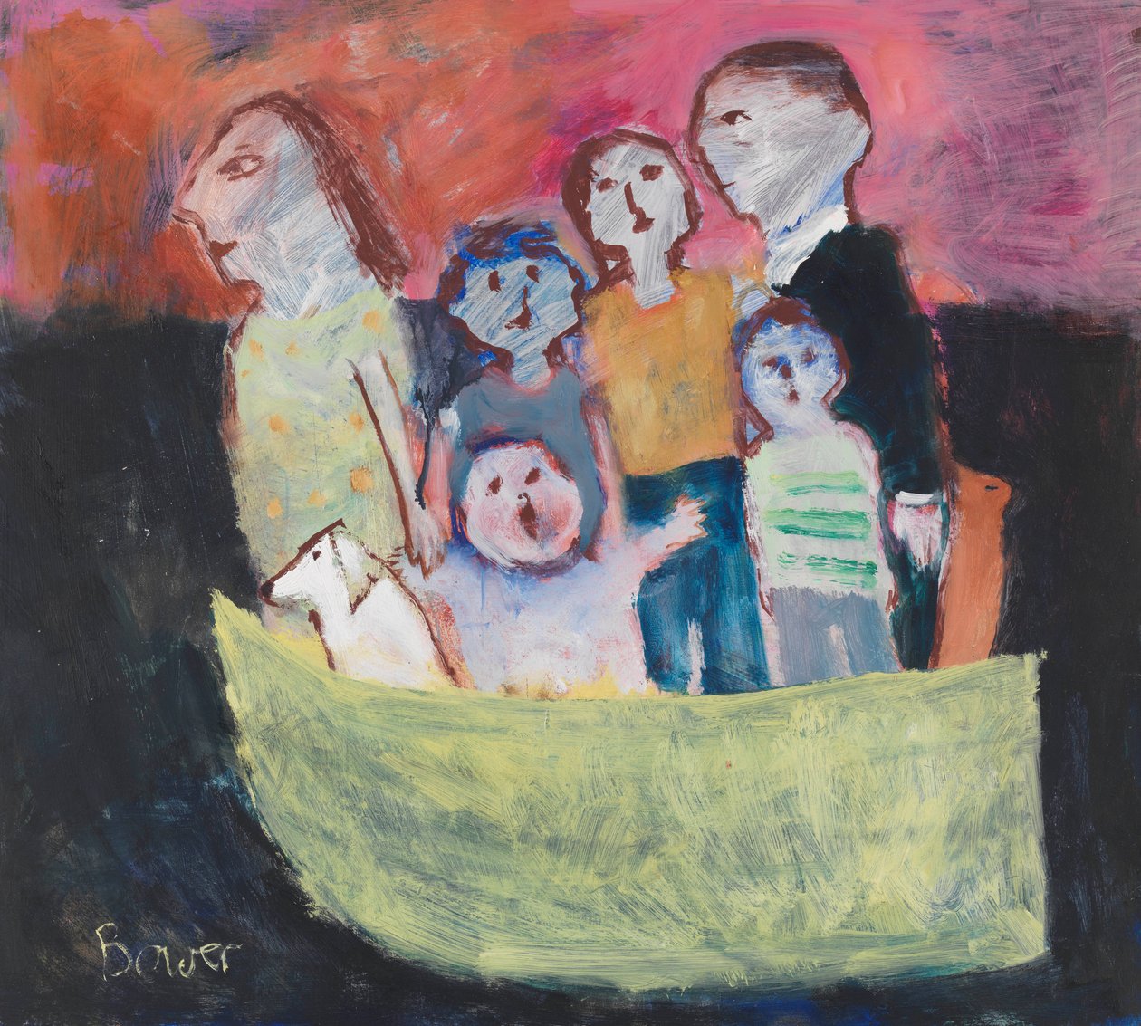 Rodzina nuklearna; 2011 autorstwa Susan Bower