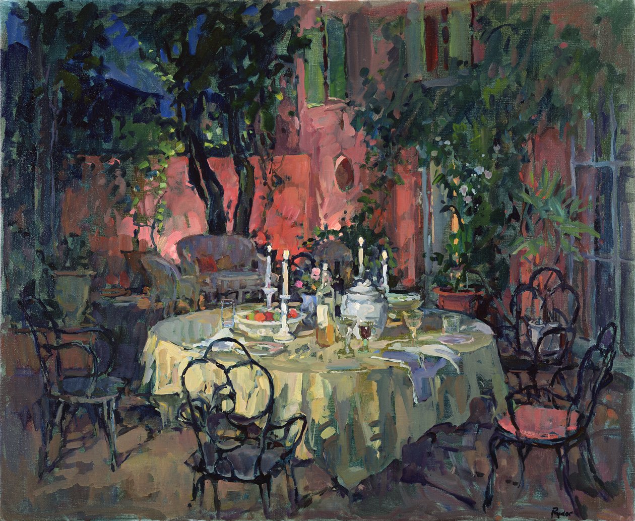 Taras w nocy autorstwa Susan Ryder