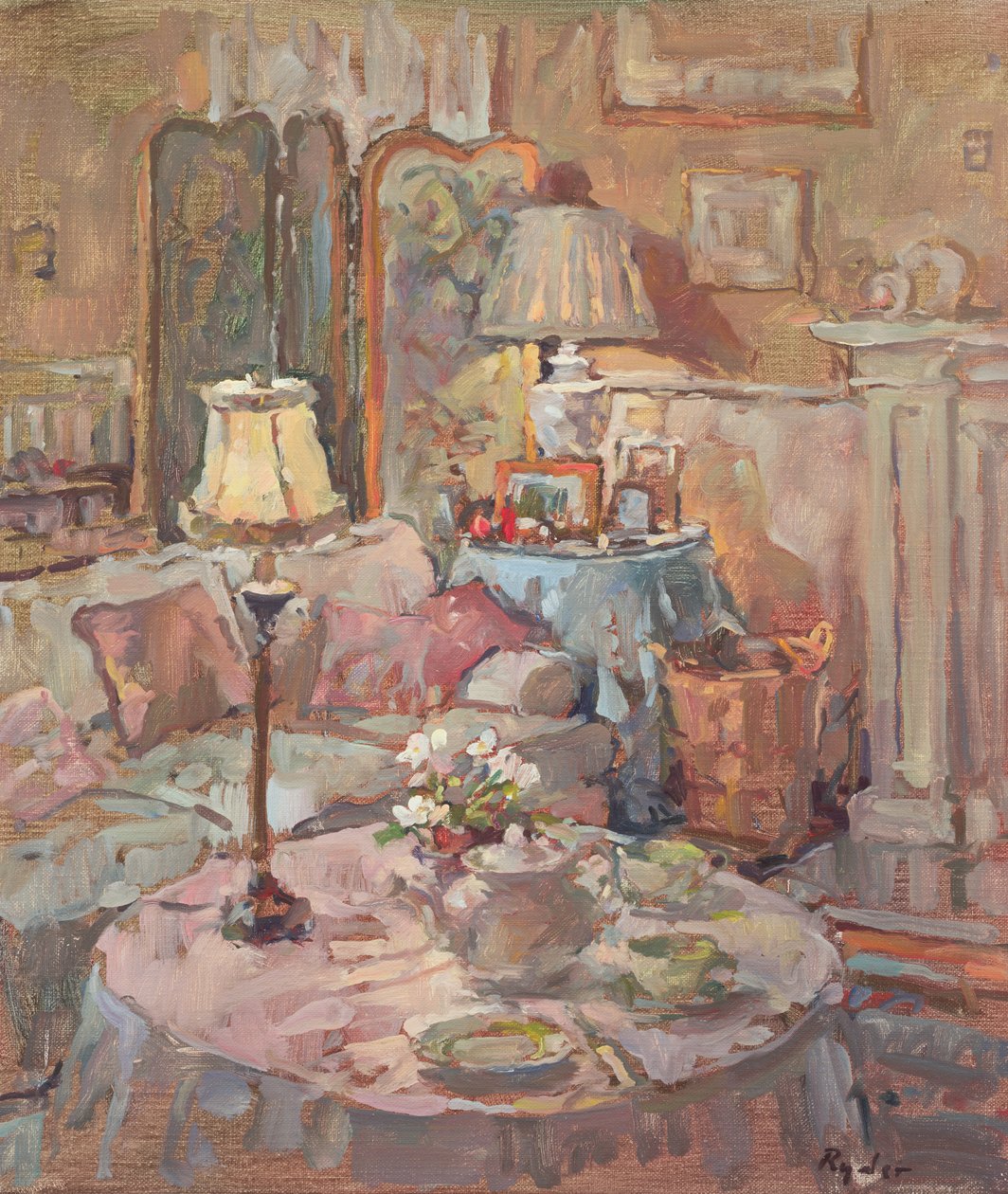 Haftowany ekran autorstwa Susan Ryder