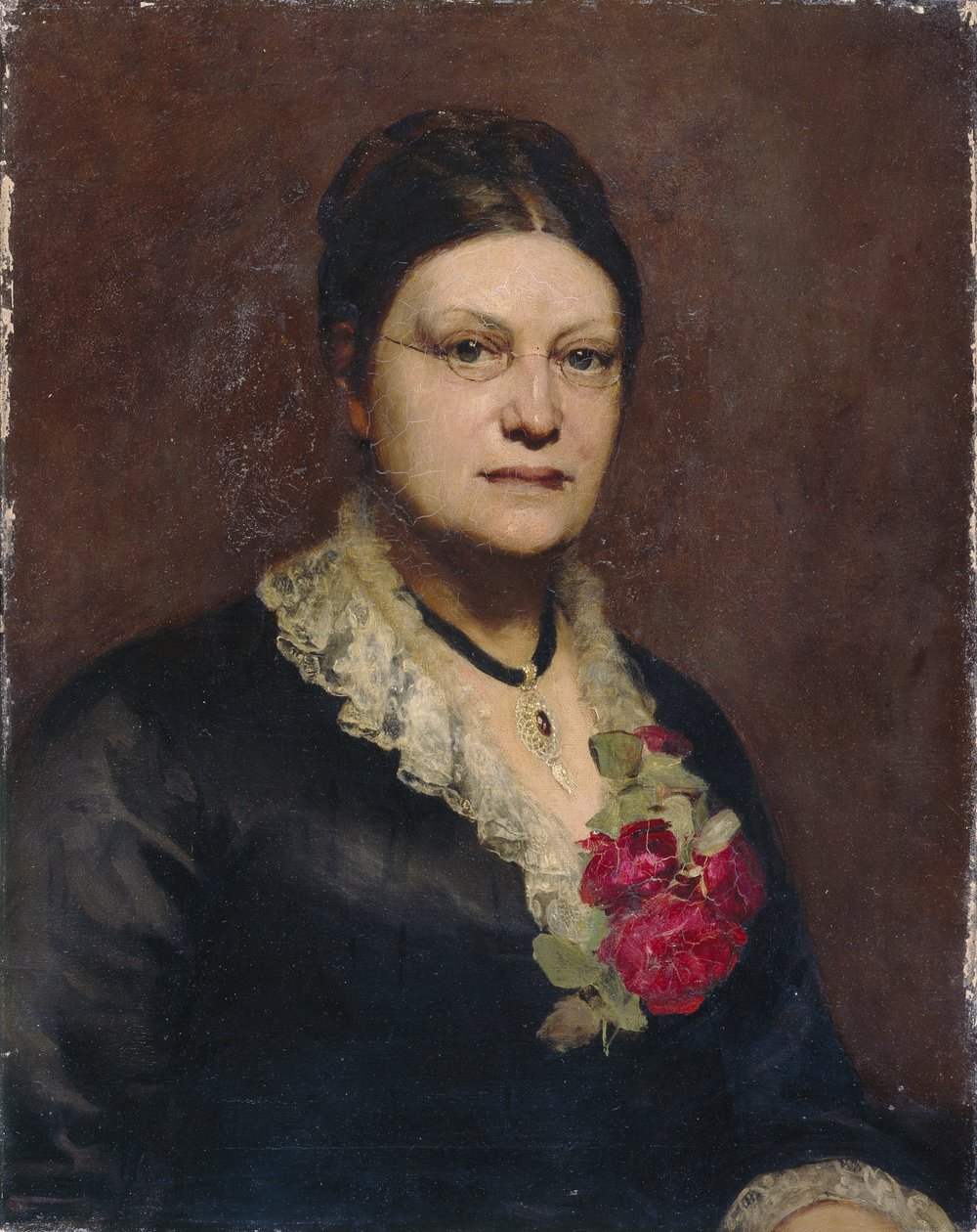 Lydia Becker (olej na płótnie) autorstwa Susan Isabel Dacre