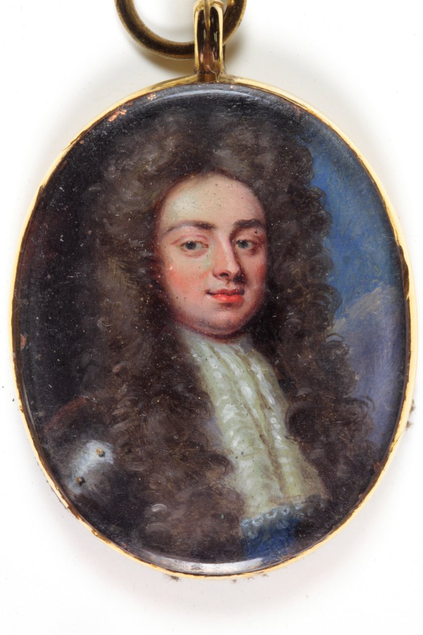 John Holles, książę Newcastle (akwarela na kości słoniowej) autorstwa Susan Penelope Gibson