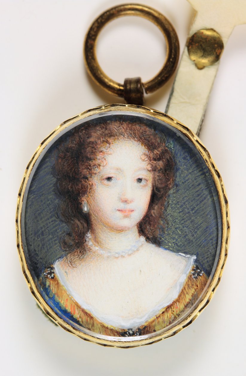 Lady Elizabeth Jones, hrabina Kildare (akwarela na welinie) autorstwa Susan Penelope Gibson