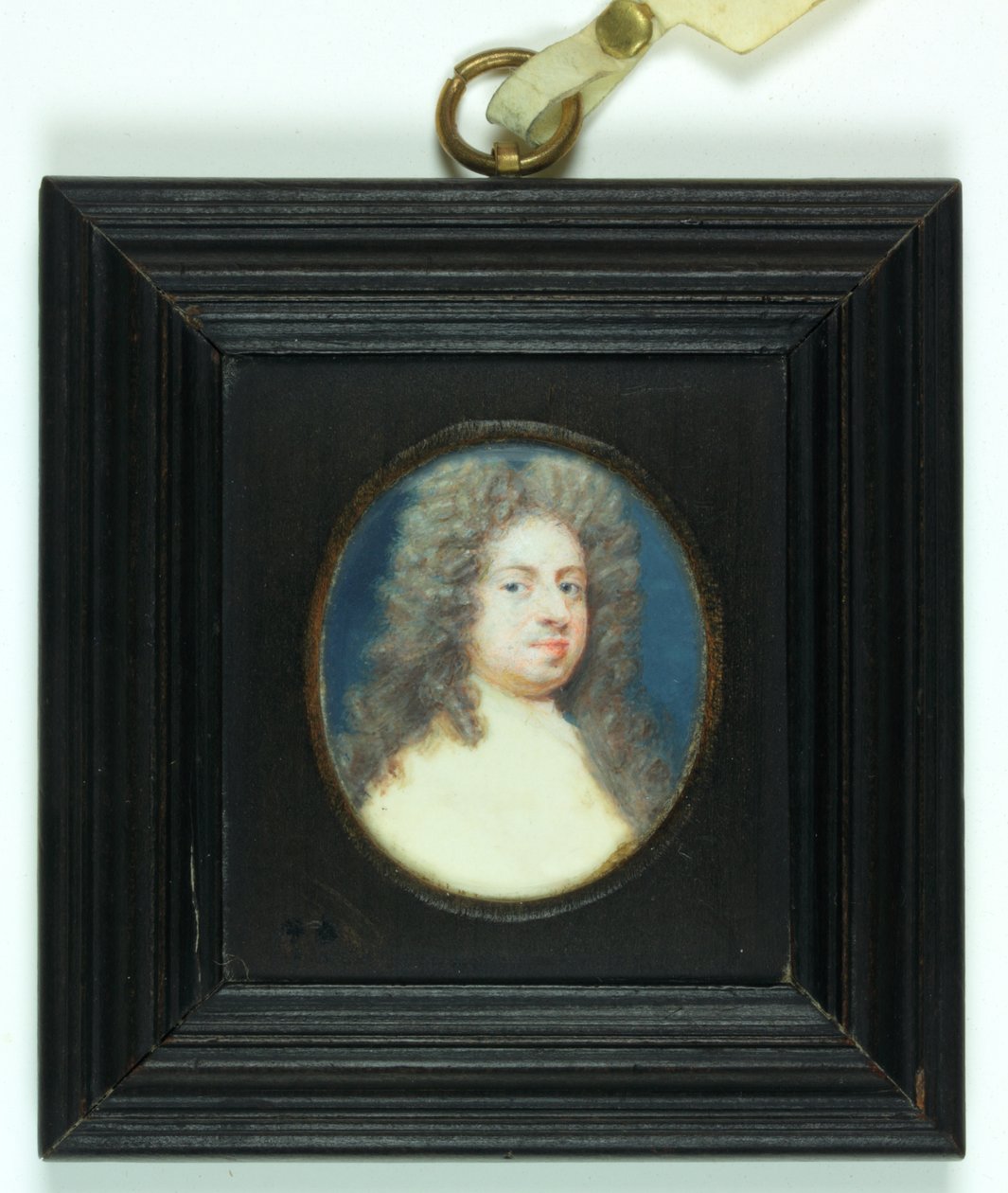 Sir Godfrey Kneller (akwarela na kości słoniowej) autorstwa Susan Penelope Gibson