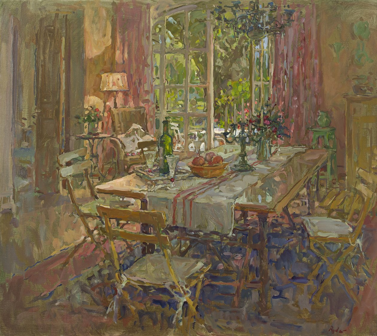 Stół kuchenny, Prowansja autorstwa Susan Ryder