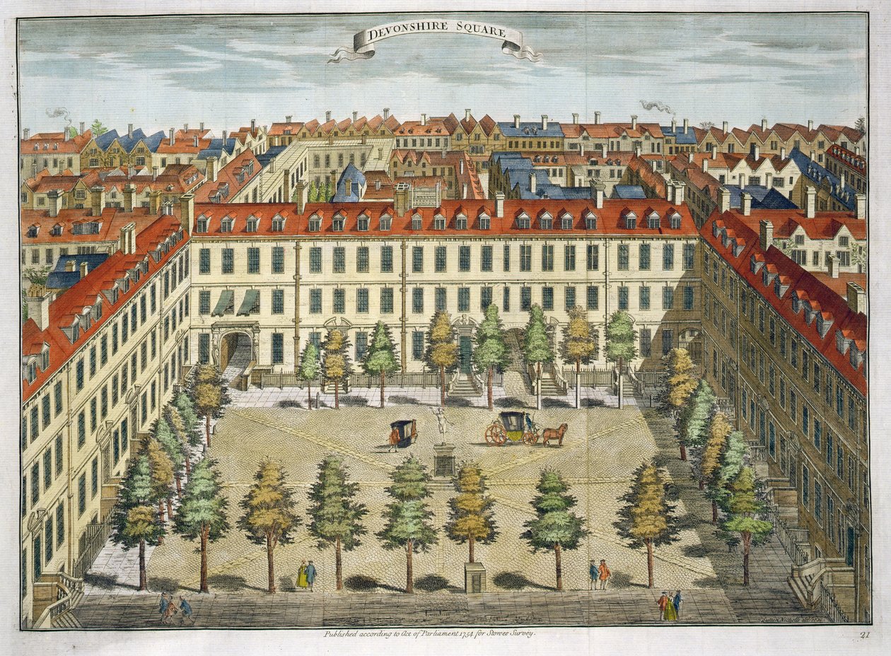 Devonshire Square, dla "Stow