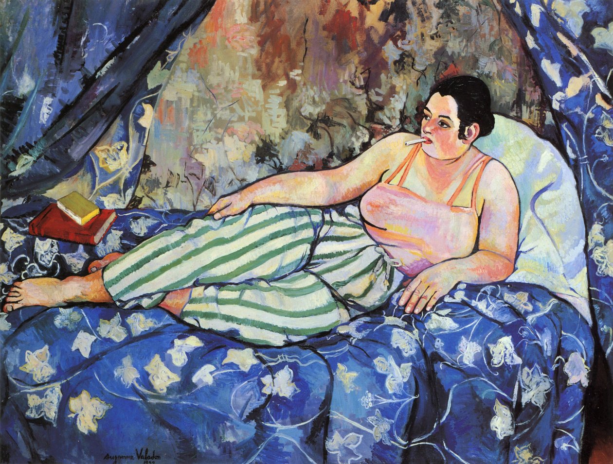 Niebieski pokój autorstwa Marie Clementine (Suzanne) Valadon