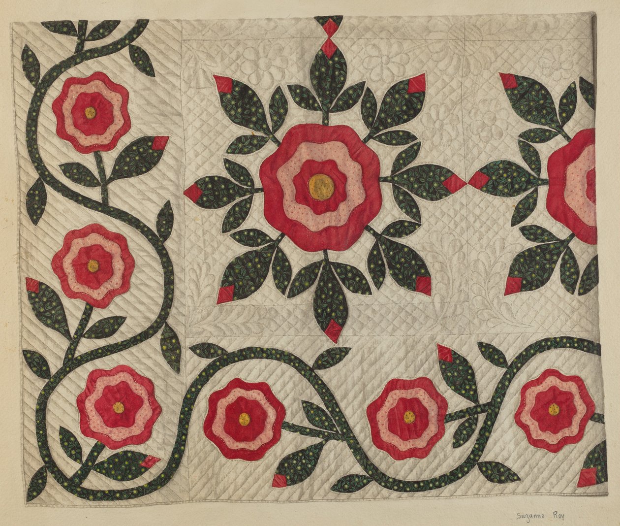 Kołdra, 19351942. autorstwa Suzanne Roy