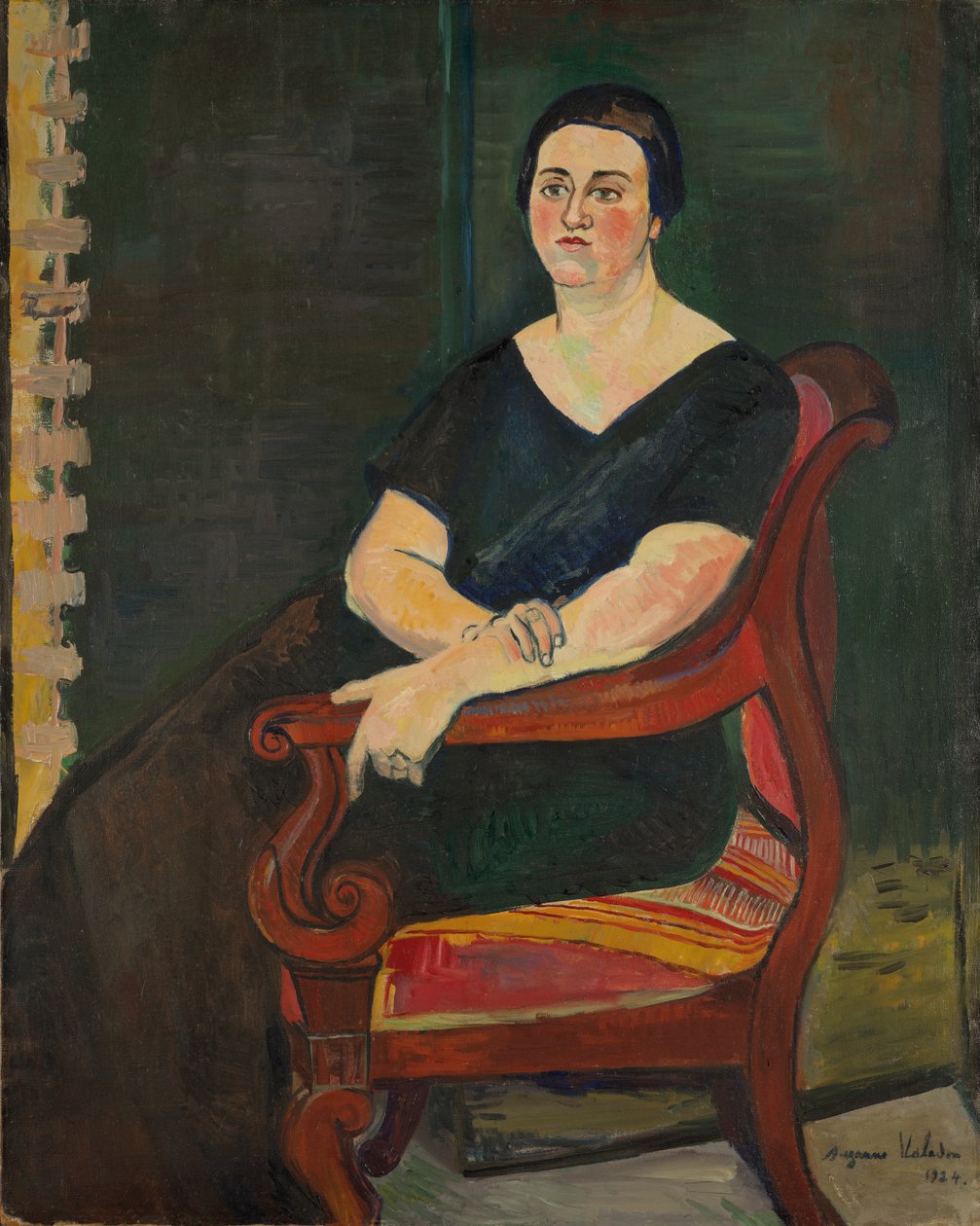 Portret Madame Germaine Eisenmann autorstwa Suzanne Valadon