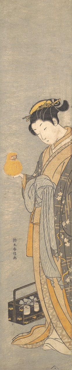 Piękno i Świętość, prawdopodobnie 1770., prawdopodobnie 1770. autorstwa Suzuki Harunobu